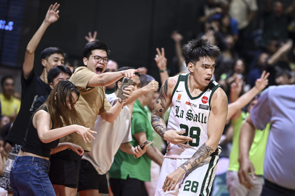 Kevin Quiambao wills La Salle to come-from-behind triumph over NU