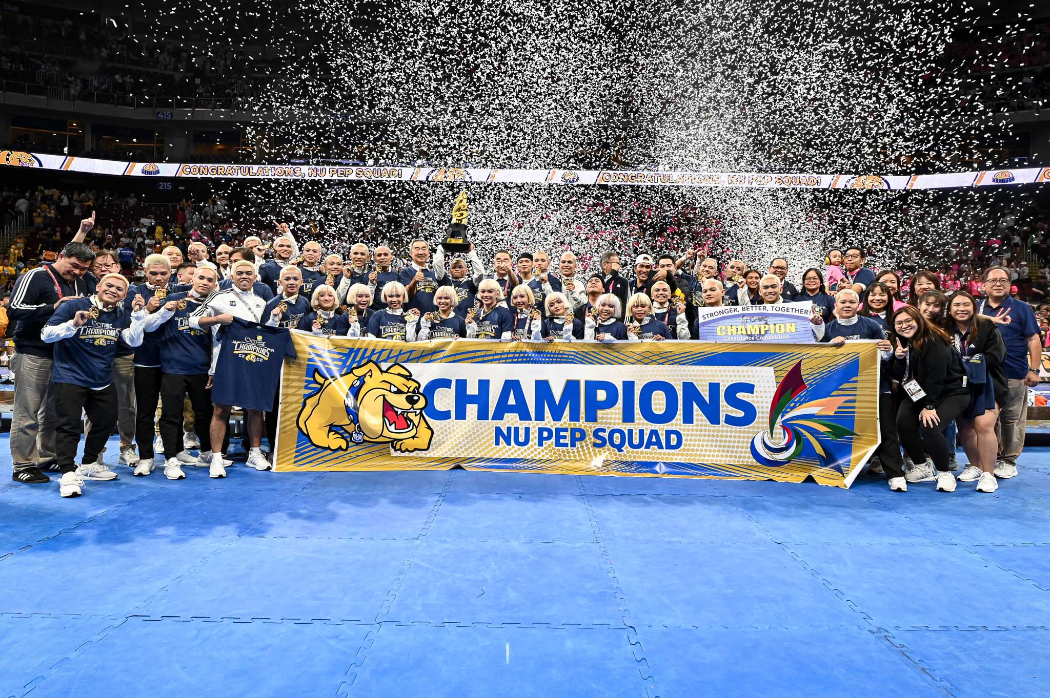 NU Pep Squad reach for the stars, regain UAAP Cheerdance throne